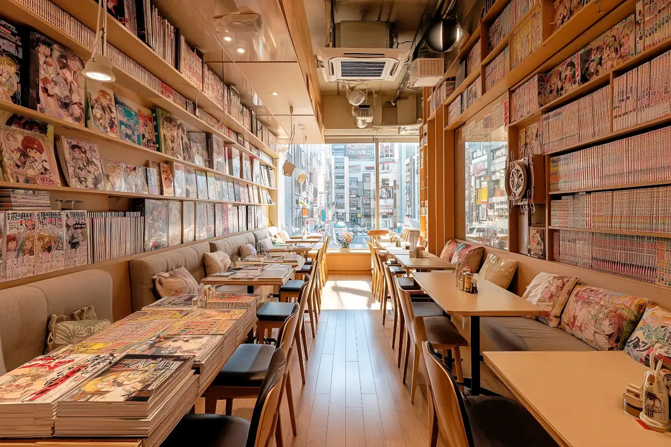 Anime-style illustration representing the creativity and visual expression of Japanese manga culture.