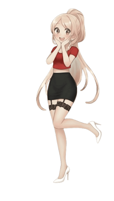 フッターキャラクター右