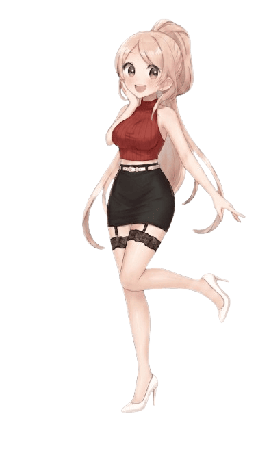 フッターキャラクター右